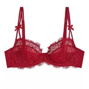 B Tempt’d Red Lace Bra NWT